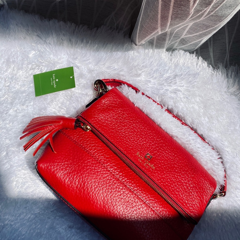 kate spade Red crossbody/ hand Purse